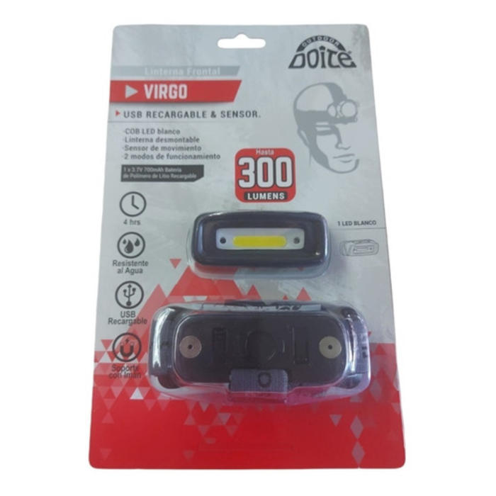 Wildlife Sports Linterna Frontal Doite Virgo Lms Con Sensor Y Cob Led