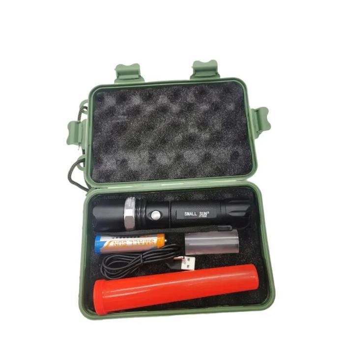 LINTERNA SWAT RECARGABLE ZOOM