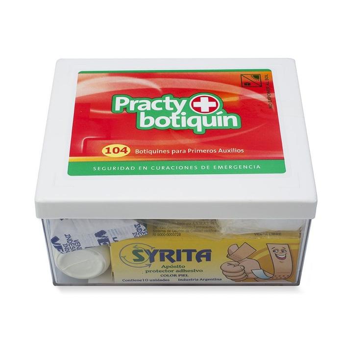 BOTIQUIN PRIMEROS AUXILIOS -  CRISTAL