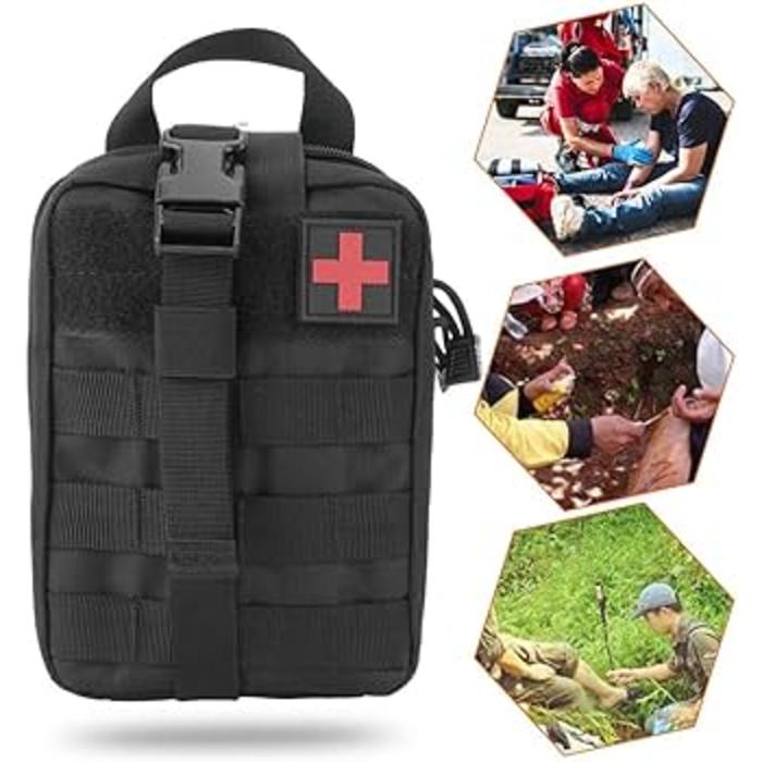 BOTIQUIN NECESER PARA PRIMEROS AUXILIOS 20x14x8cm