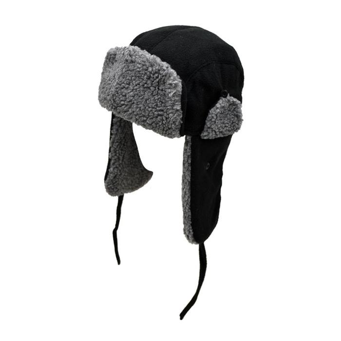 GORRO AVIADOR CON PIEL