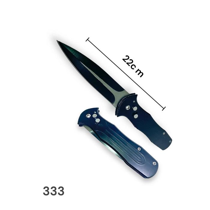 NAVAJA AUTOMATICA CON SEGURO NEGRA