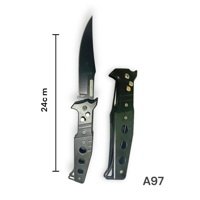 NAVAJA AUTOMTICA MEDIANA NEGRA A97