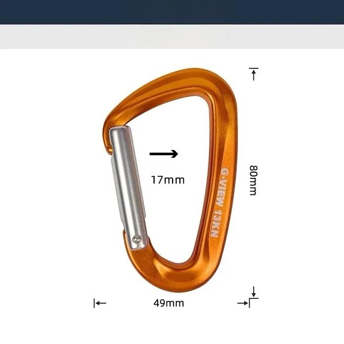 MOSQUETN DE ALUMINIO ALTA CLIDA PARA ACCESORIOS