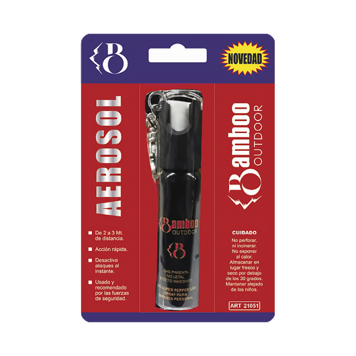 SPRAY PARA DEFENSA PERSONAL GAS PIMIENTA