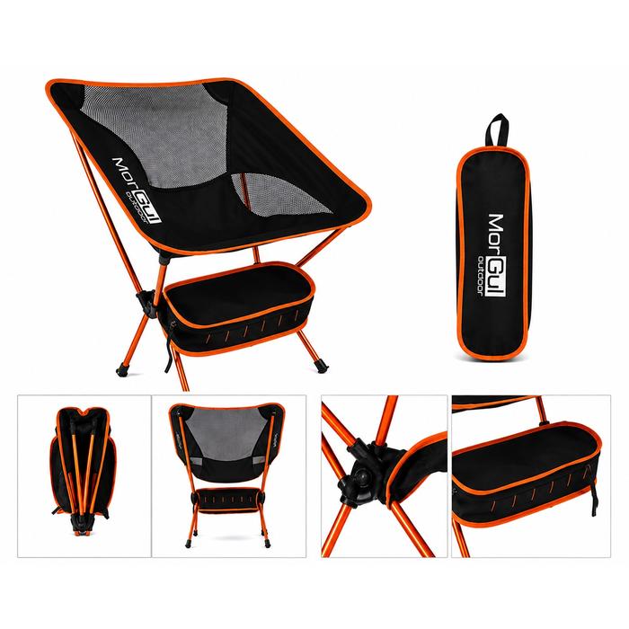 SILLA PLEGABLE DE ALUMINIO HASTA 90KG