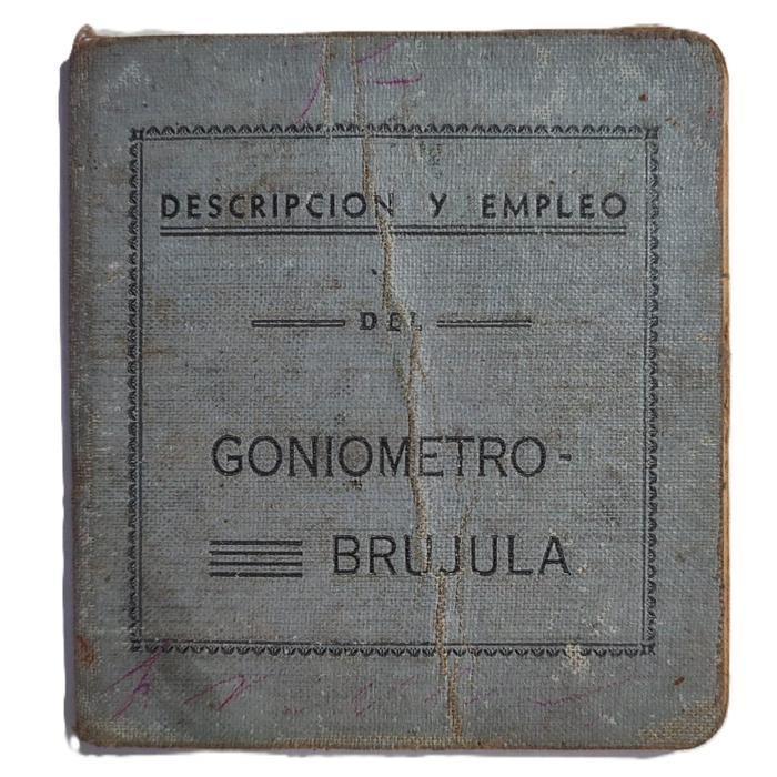 DESCRIPCION Y EMPLEO DEL GONIOMETRO - BRUJULA
