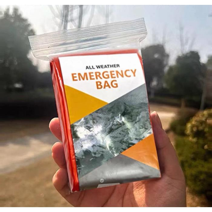 BOLSA DE DORMIR EMERGENCIA REFORZADA NARANJA