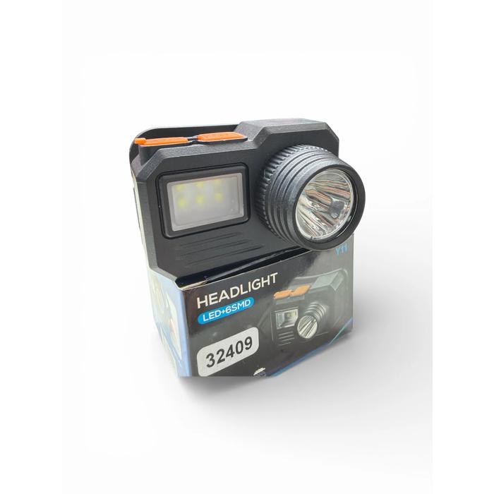 LINTERNA MINERA RECARGABLE CON DOBLE LUZ