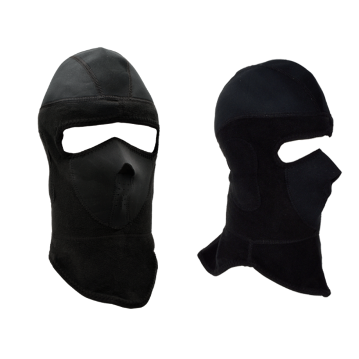 PASAMONTAÑAS / BALACLAVA DE POLAR Y CON PROTECCION DE NEOPRENE