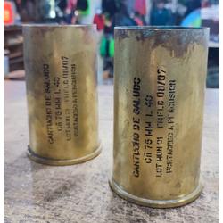 VAINA 75mm DE SALUDO EN BRONCE