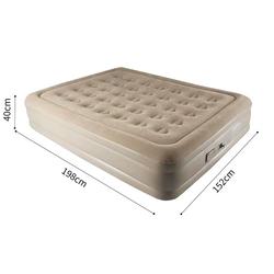 COLCHN INFLABLE CON BOMBA INTEGRADA USB 2 PLAZAS