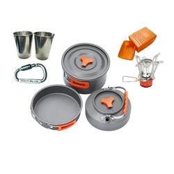 MARMITA DE OLLAS, VASOS Y ANAFE