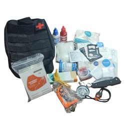 BOTIQUIN PRIMEROS AUXILIOS Y SUPERVIVENCIA + PUCH 