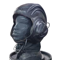 CASCO  DE CUERO DE TRIPULANTE DE TANQUE SHERMAN 