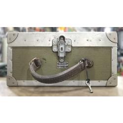 CAJA VALIJA  MILITAR PORTA MATERIAL OPTICO