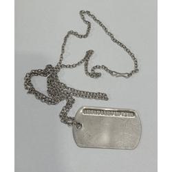 CHAPA DE IDENTIFICACION  ORIGINAL ARMADA ARGENTINA